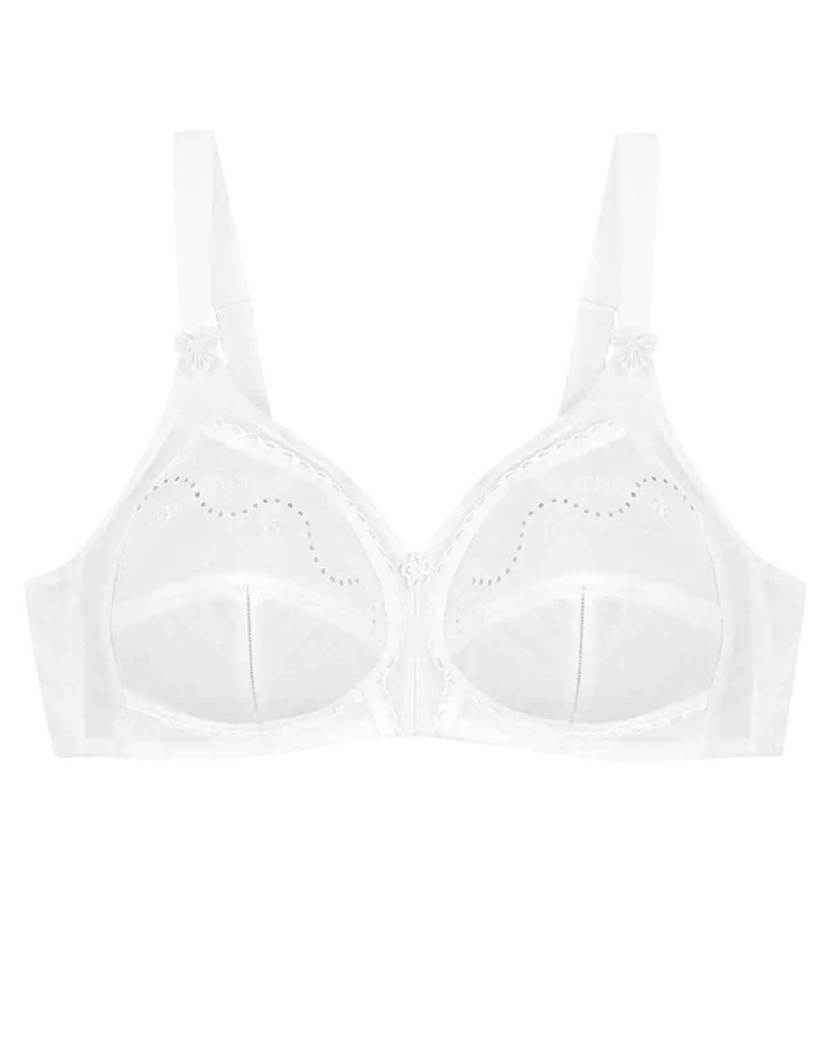 Triumph Doreen Cotton Bra - White