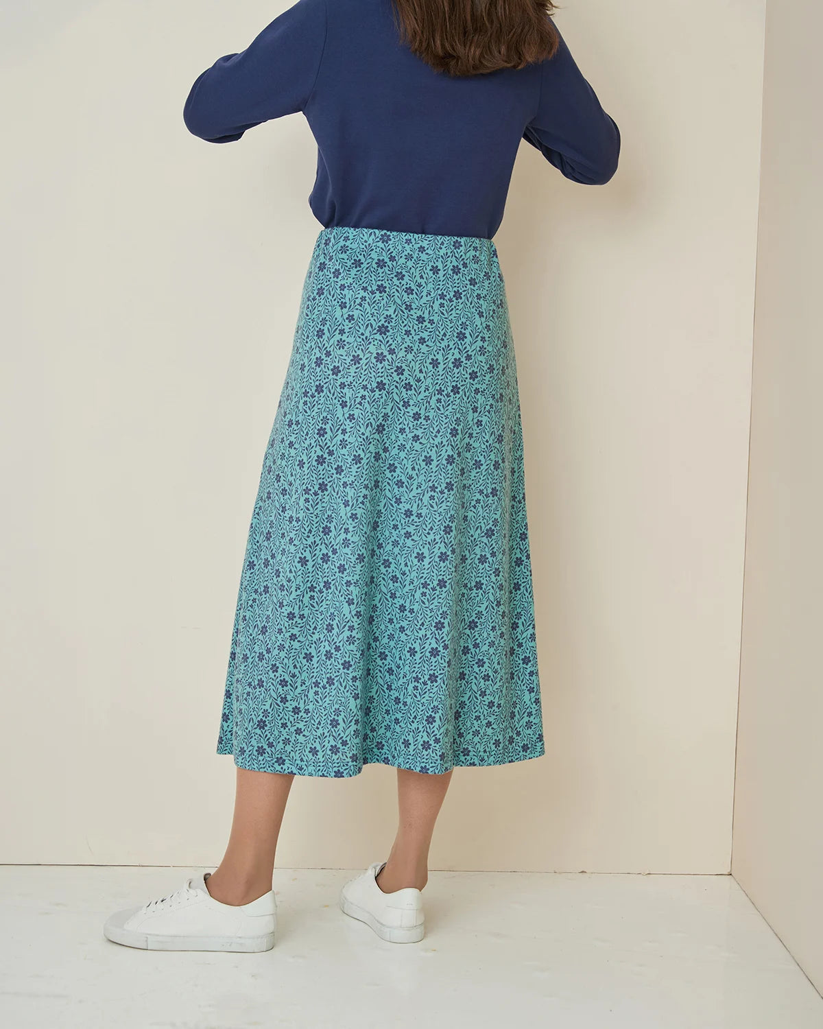 Aliyah Floral A Line Skirt