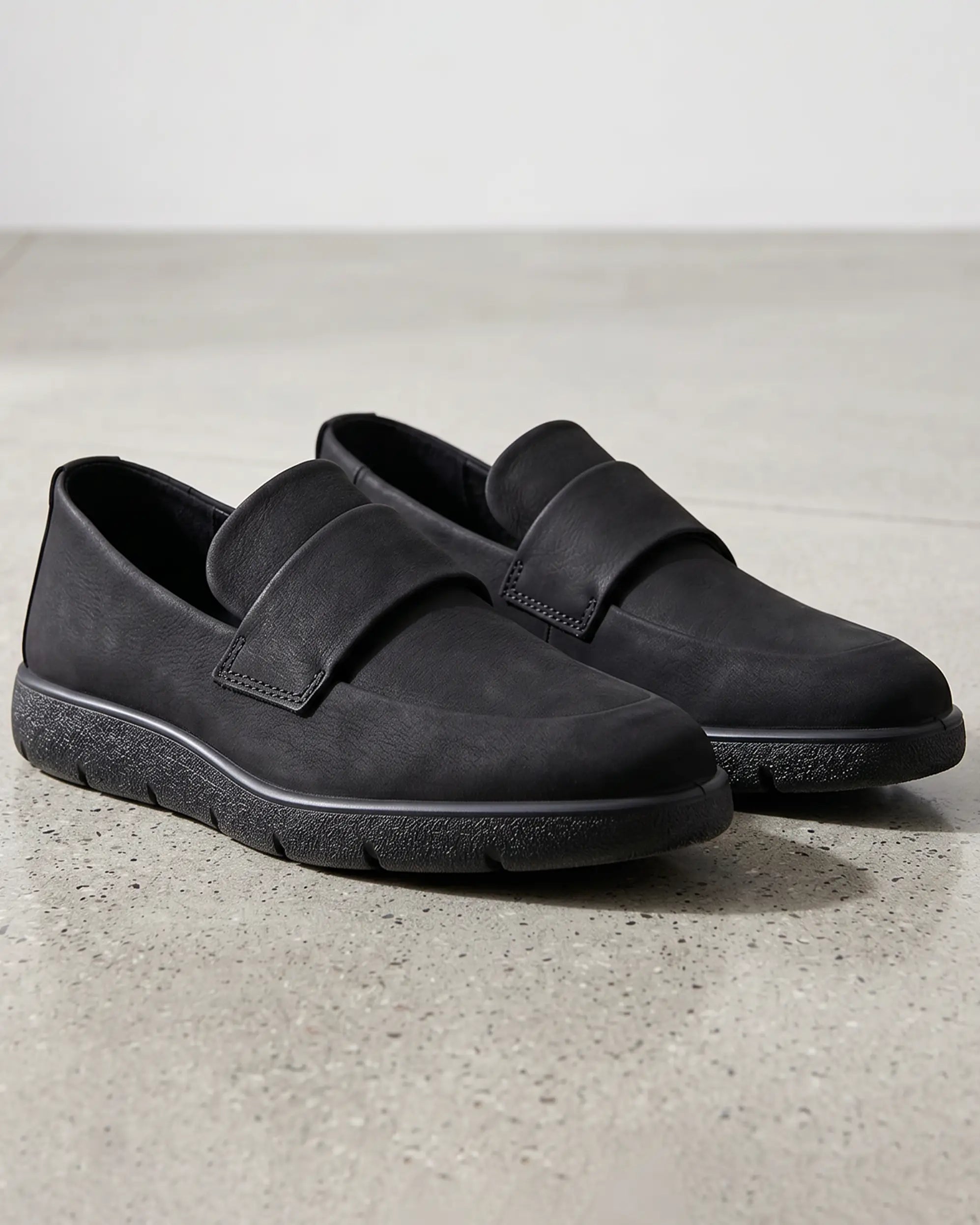 Ecco Soft Bella Loafer Shoe - Black