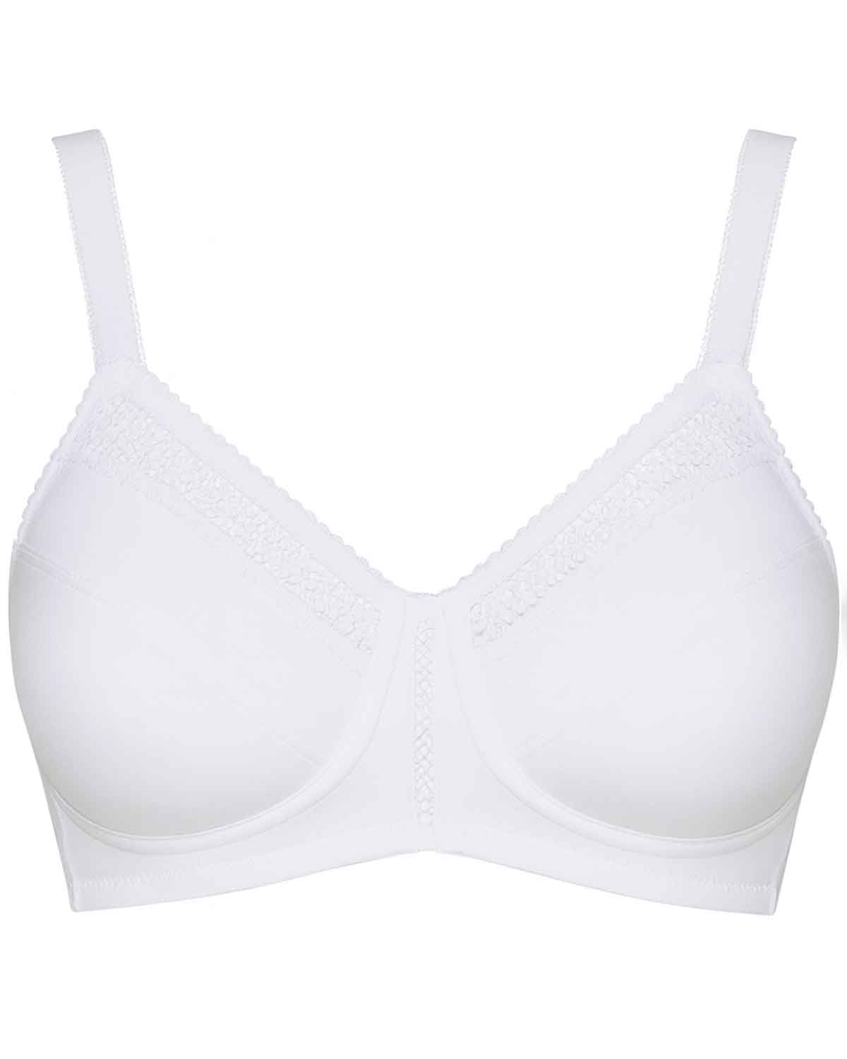 Triumph Cotton Beauty Bra - White