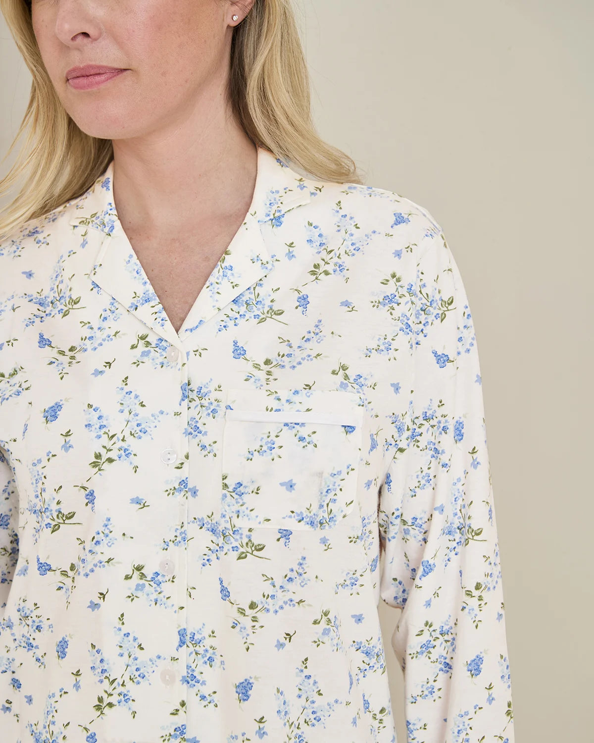 Genevieve Long Sleeve Cotton Pyjamas