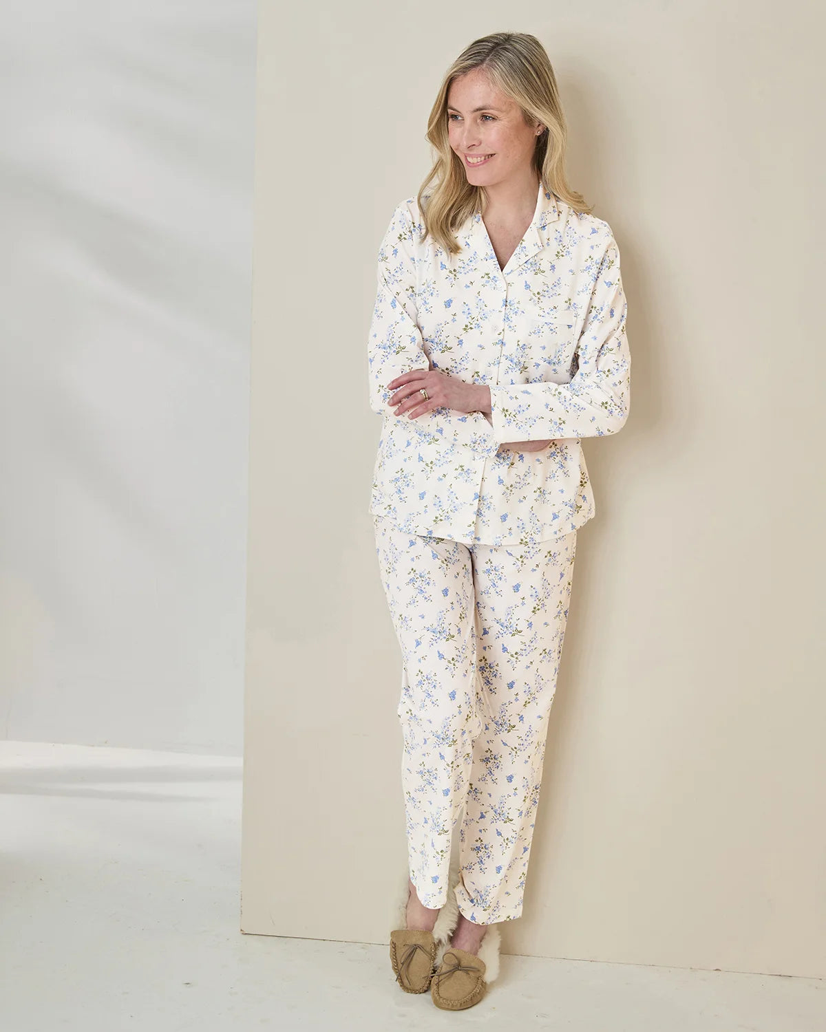 Genevieve Long Sleeve Cotton Pyjamas