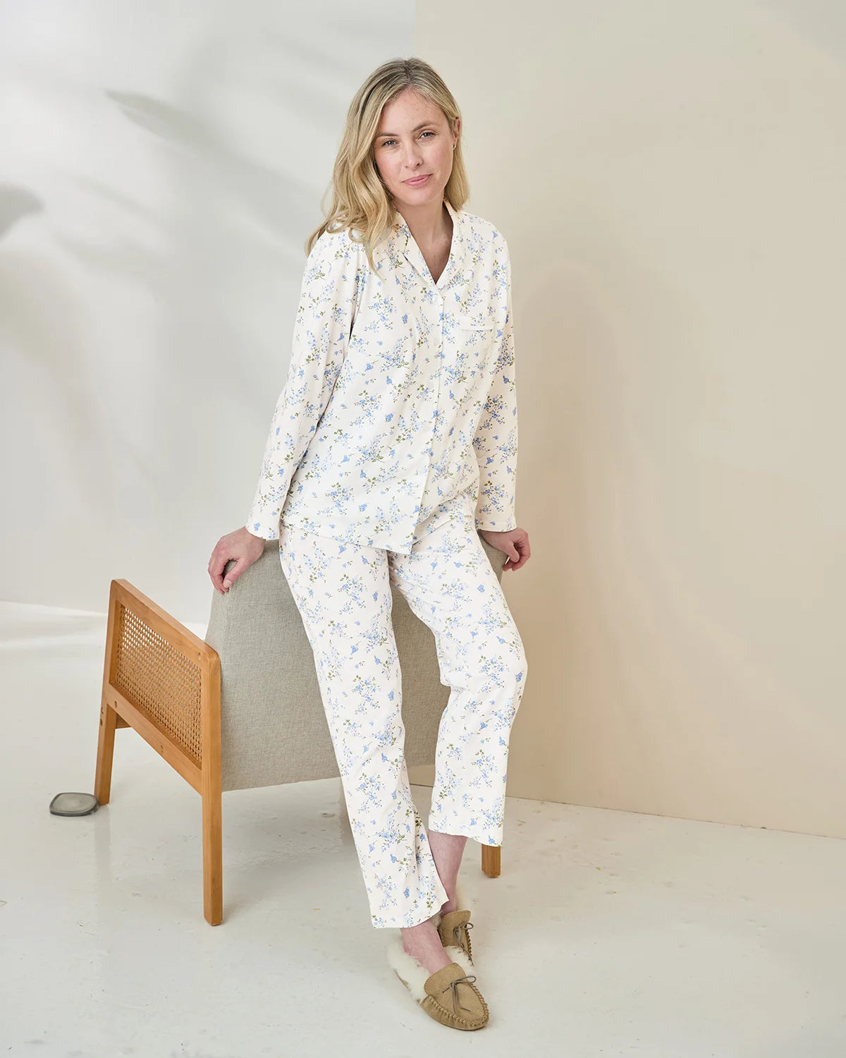 Genevieve Long Sleeve Cotton Pyjamas