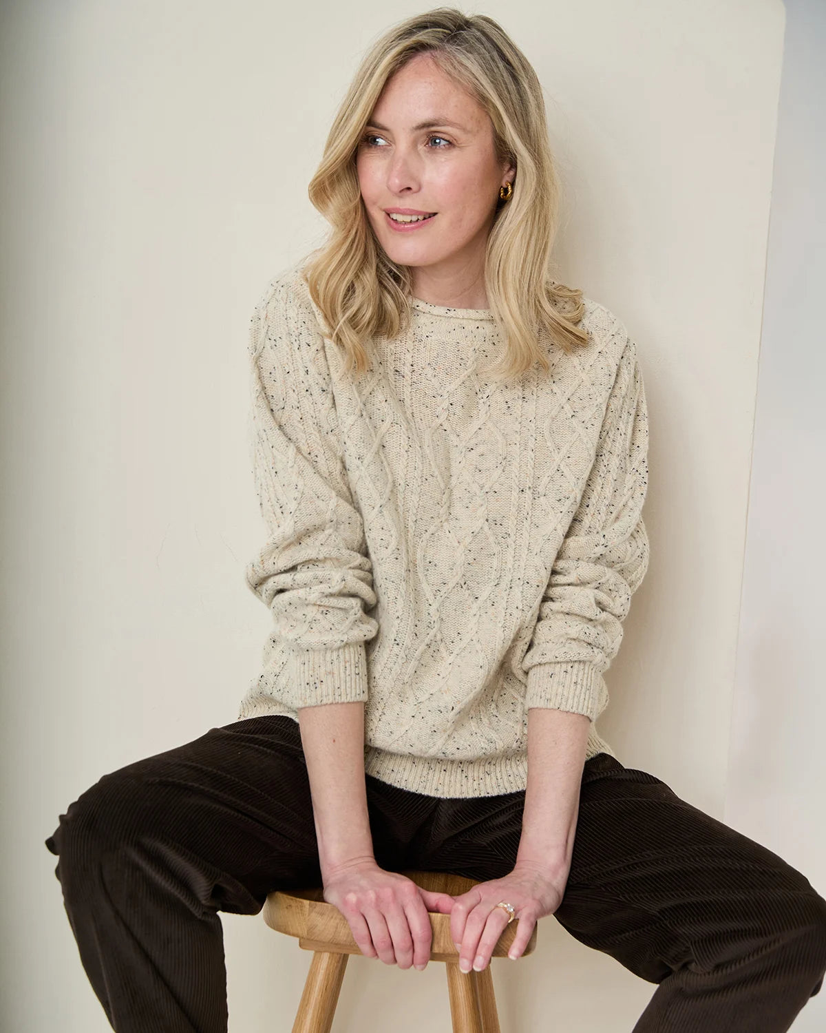 Haven Wool Rich Roll Neck Jumper