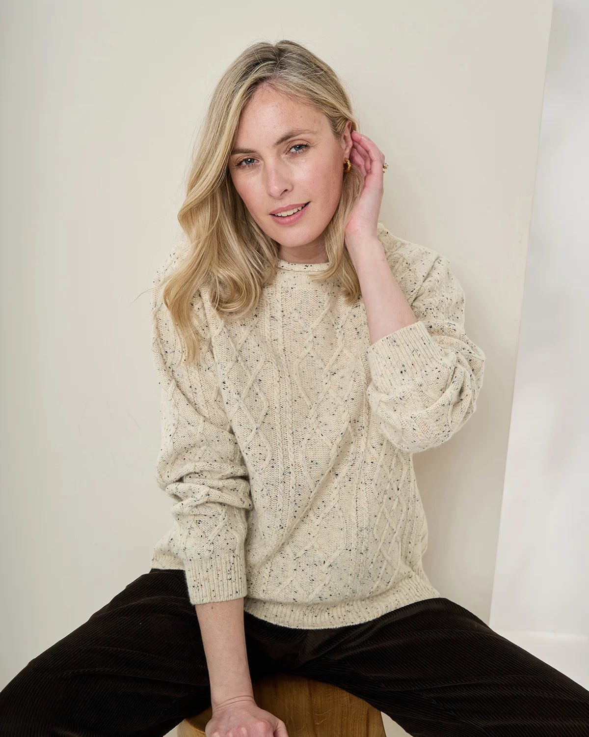 Haven Wool Rich Roll Neck Jumper