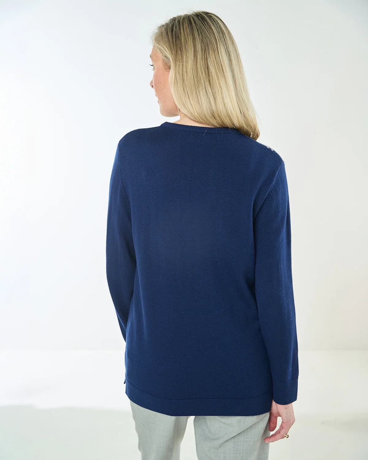 Jilly Argyle Design Wool Rich Jumper
