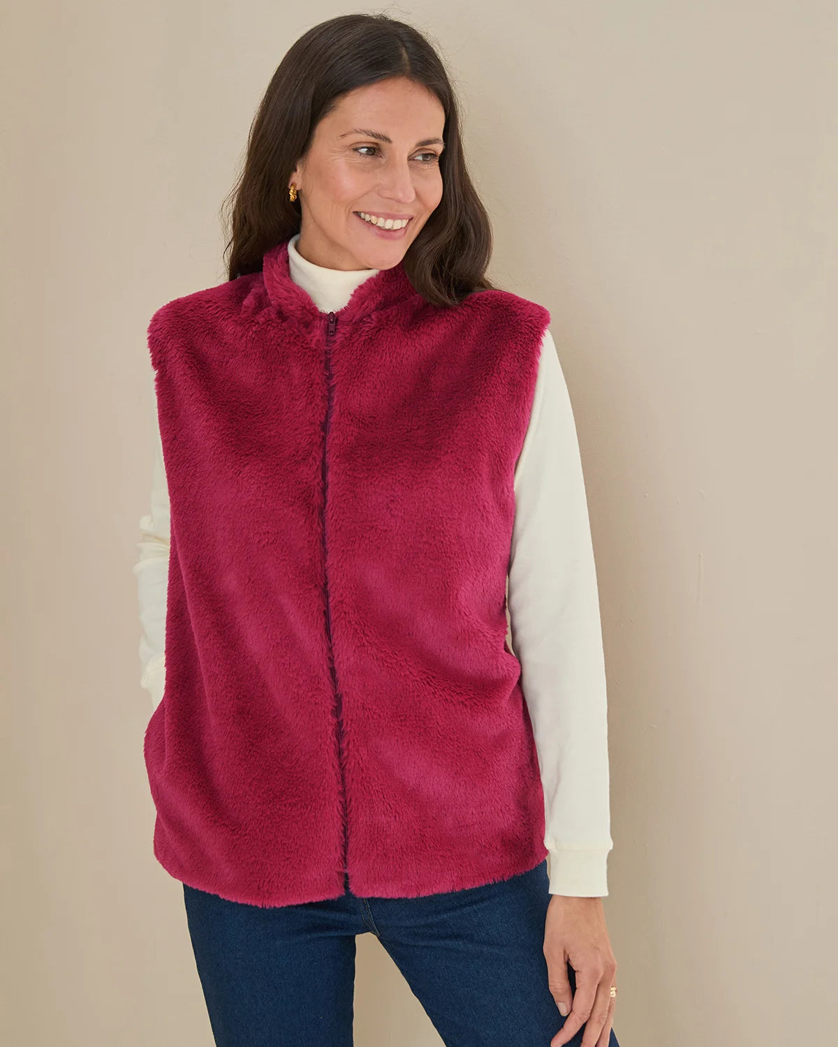 Kira Faux Fur Gilet