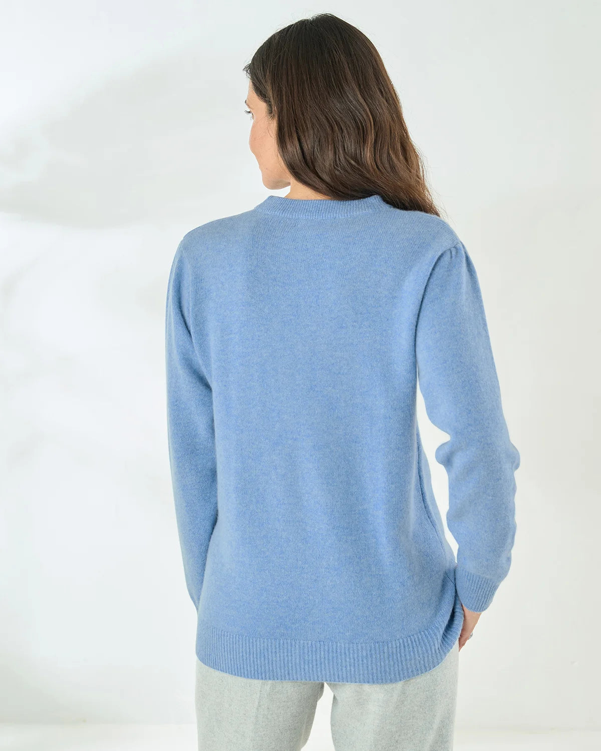 Lizzy Embroidered Pure Lambswool Jumper