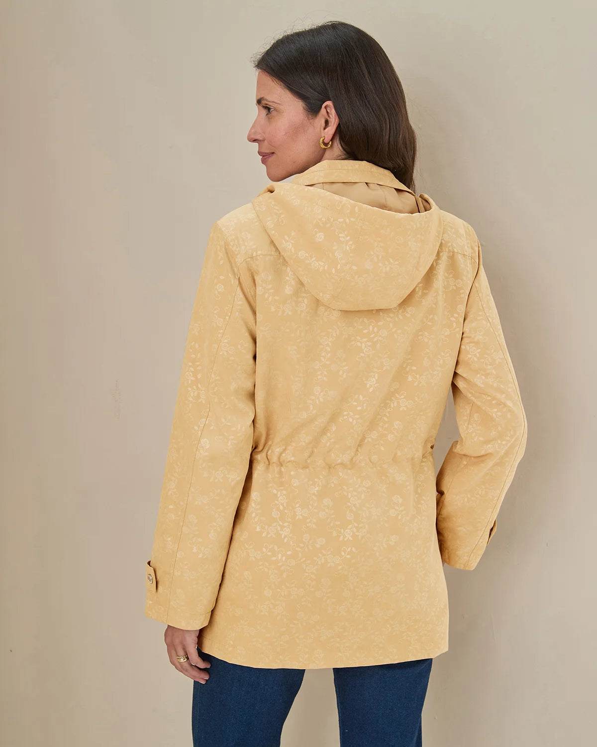 Lottie Showerproof Coat - Light Gold