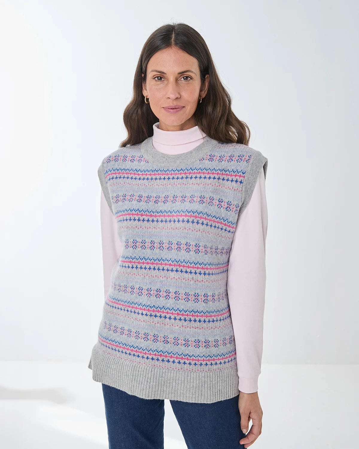 Mary Fairisle Pure Lambswool Slipover