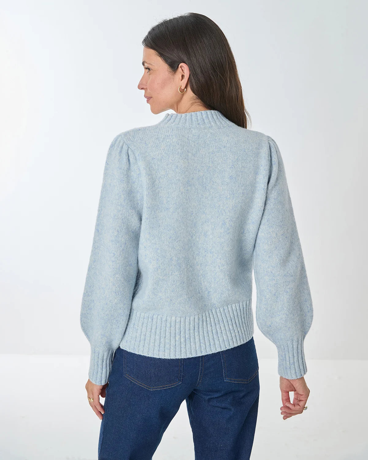 Mila Cable Knit Wool Rich Jumper