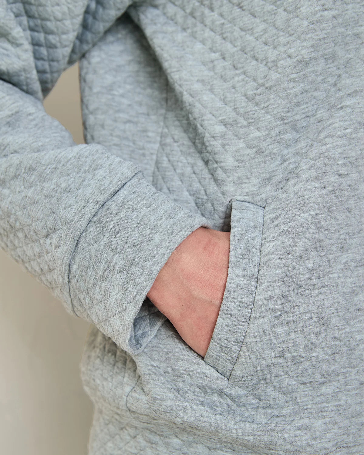 Nova Silver Quilted Leisure Cardigan
