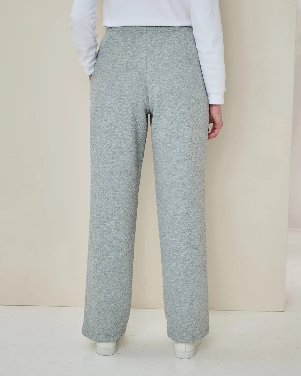 Nova Silver Quilted Leisure Trousers