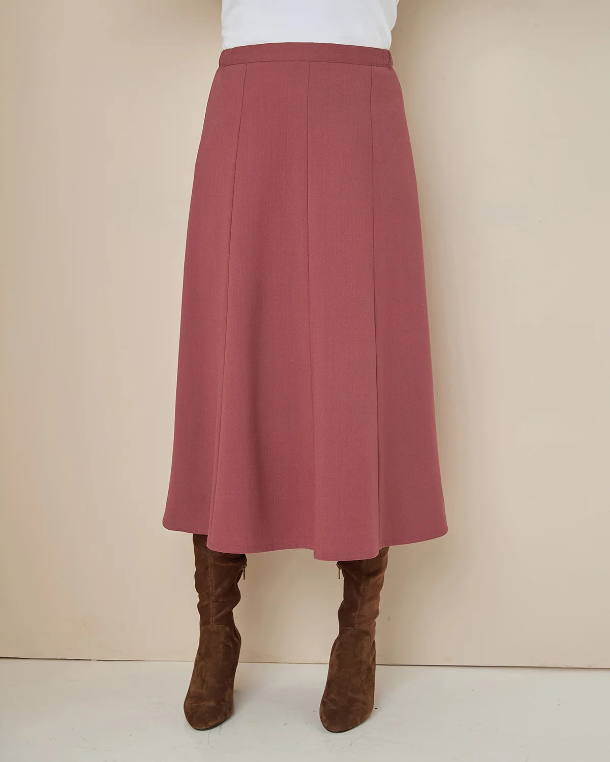 Sandown Skirt - Rosewood