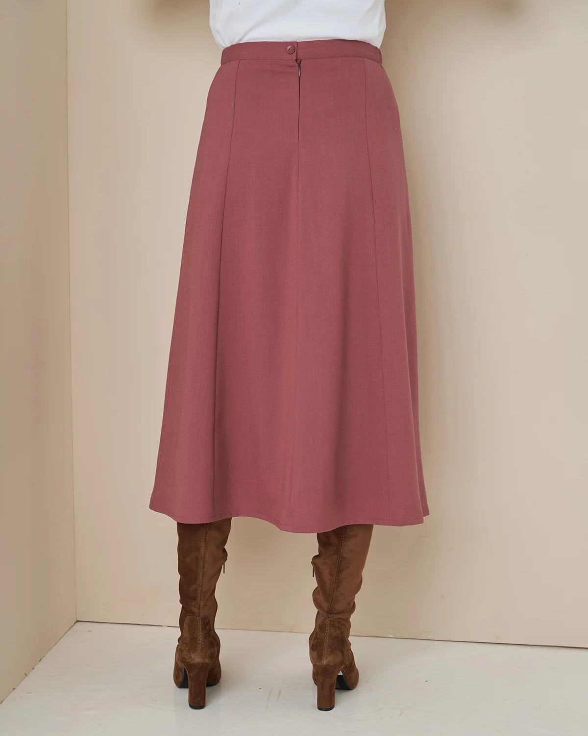 Sandown Skirt - Rosewood