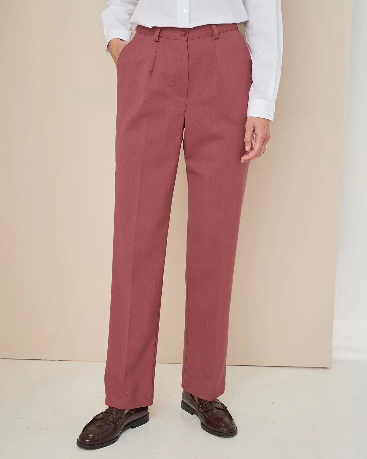 Sandown Trousers Ladies - Rosewood