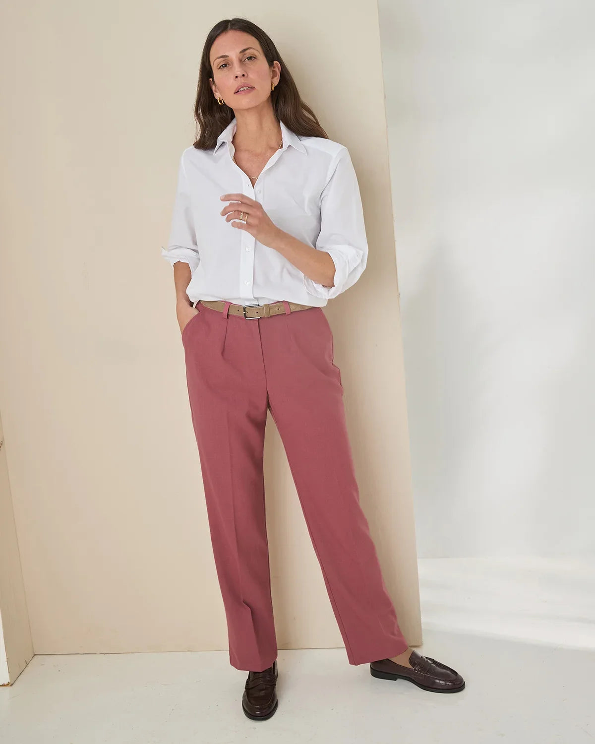 Sandown Trousers Ladies - Rosewood