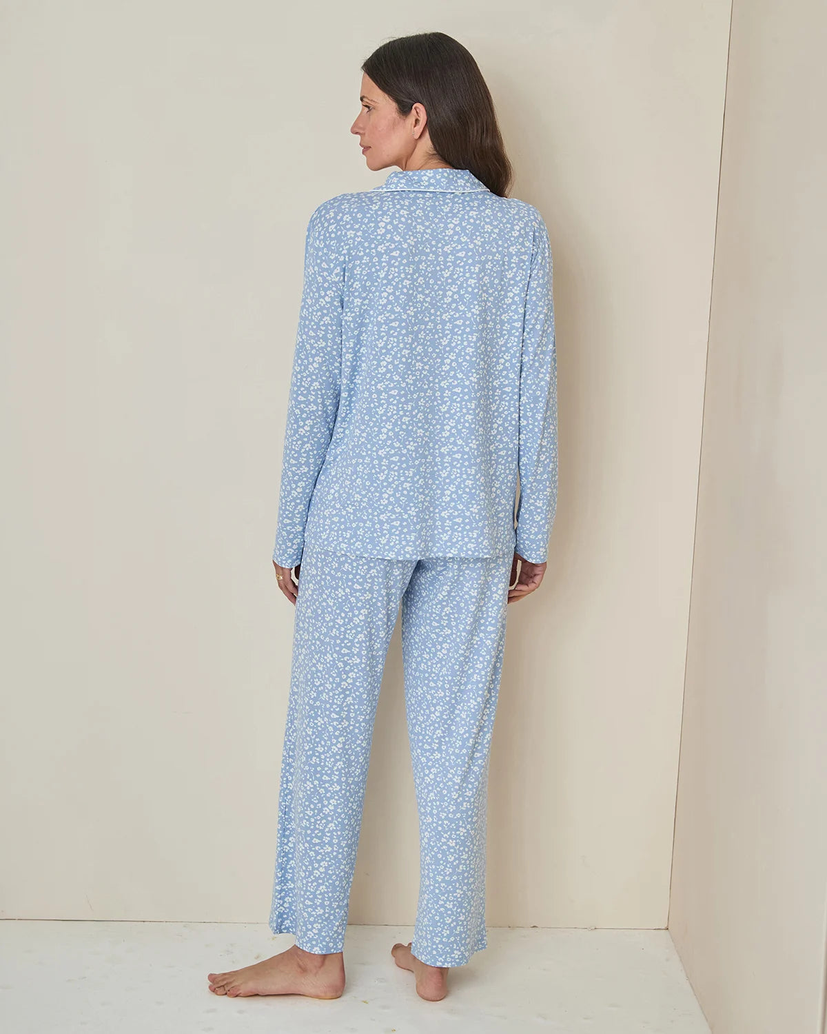 Slenderella Arleth Long Sleeve Floral Pyjamas