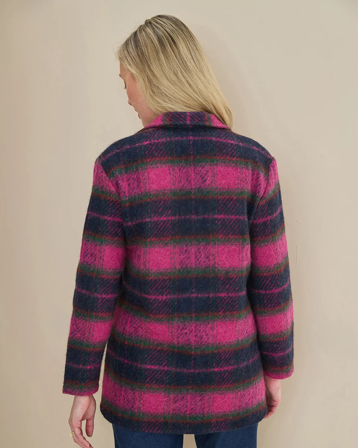 Tammy Wool Rich Checked Jacket