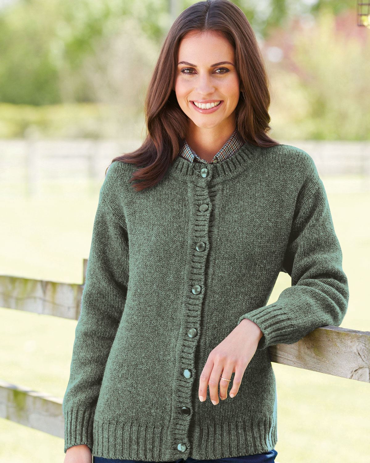 Shetland Cardigans - Lovat - The Classic Boutique
