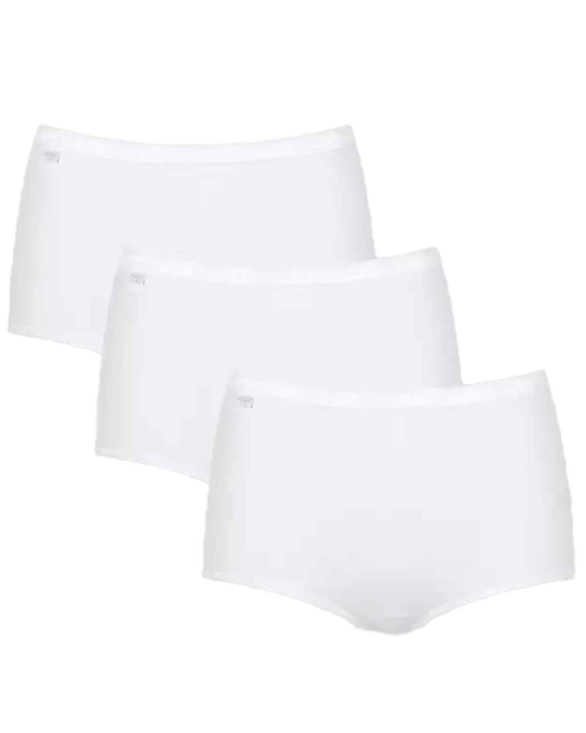 Sloggi Maxi Brief - White - The Classic Boutique