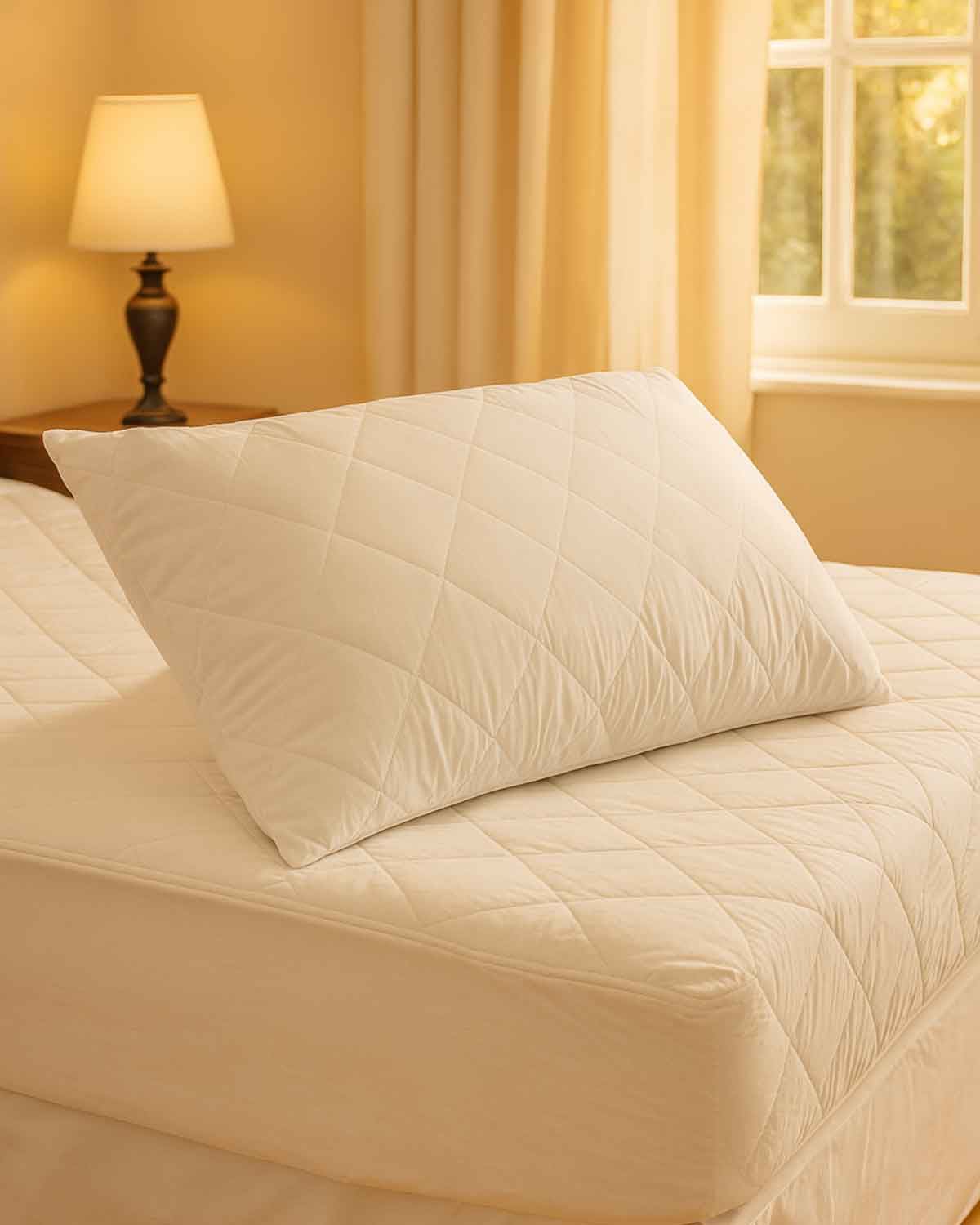 Quilted Anti Allergy Mattress and Pillow Protectors - The Classic Boutique