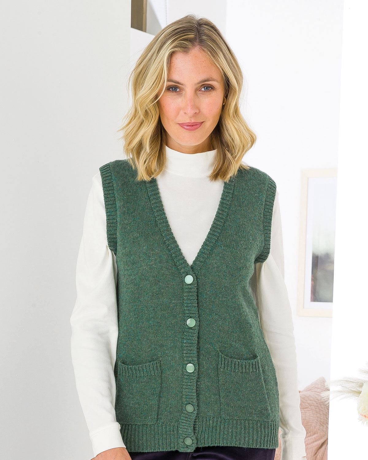 Shetland Waistcoat - Holly - The Classic Boutique