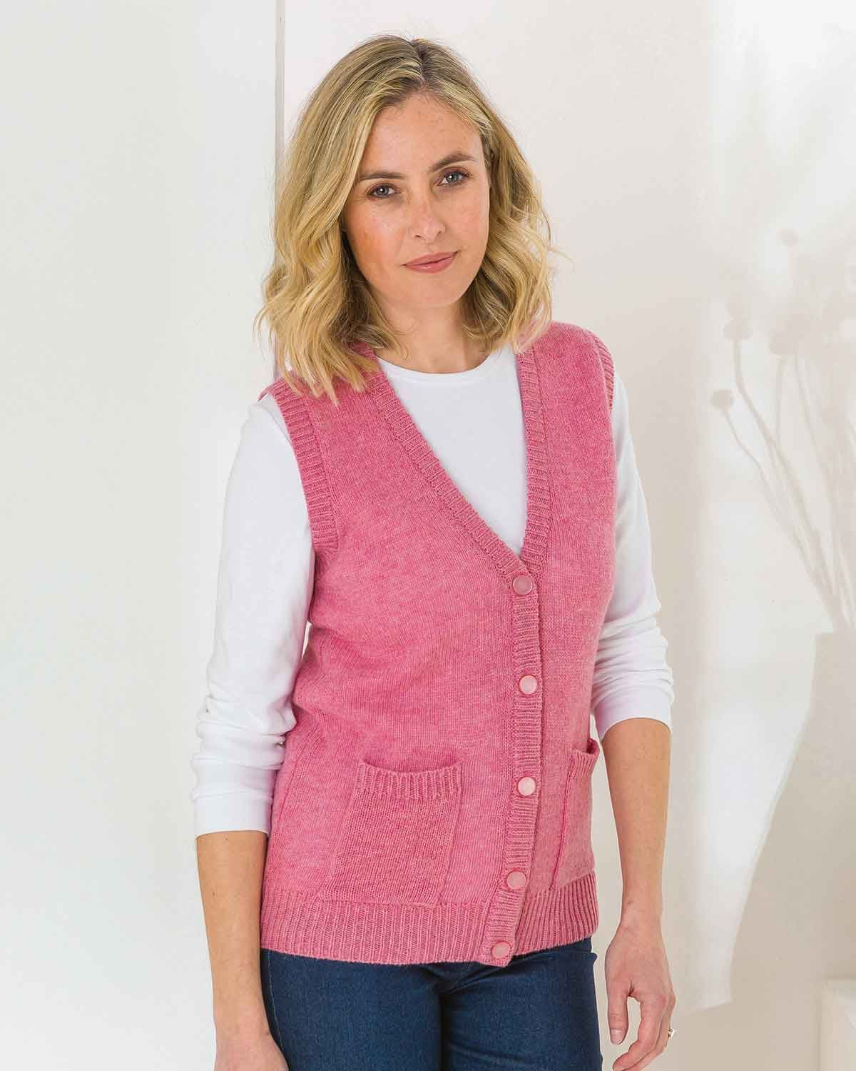 Shetland Waistcoat - Nougat - The Classic Boutique