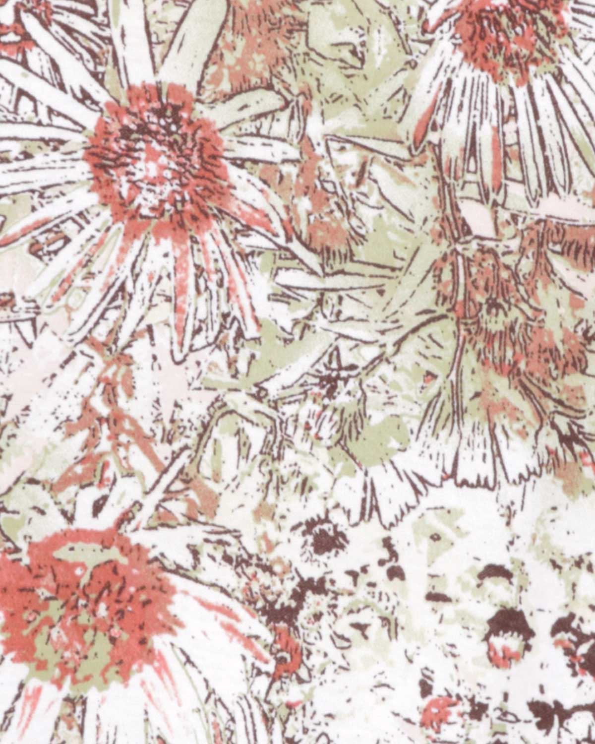 Theresa Floral Silky Cotton Blouson Top - Image 3 - The Classic Boutique
