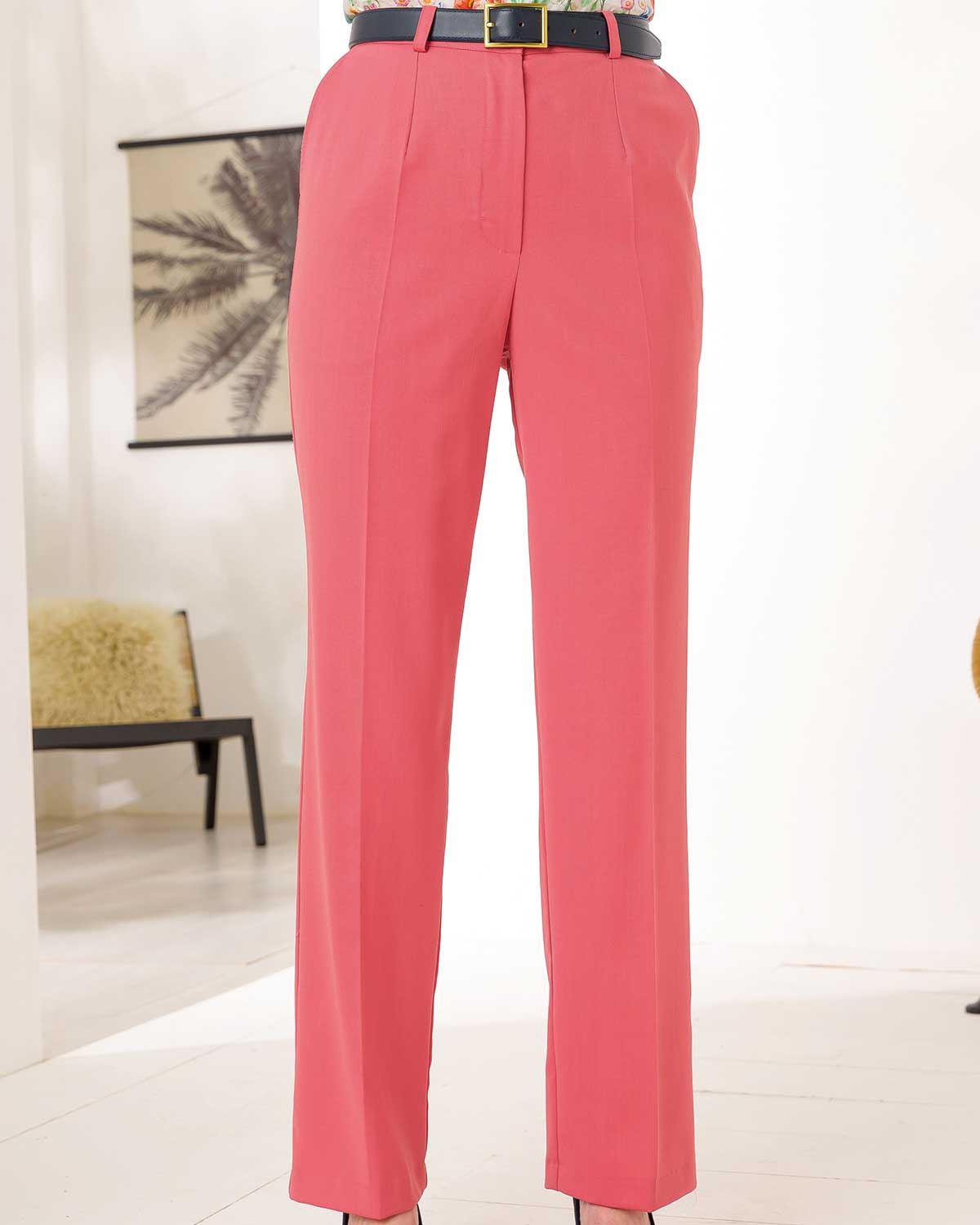Sandown Trousers  Ladies - Orange - The Classic Boutique