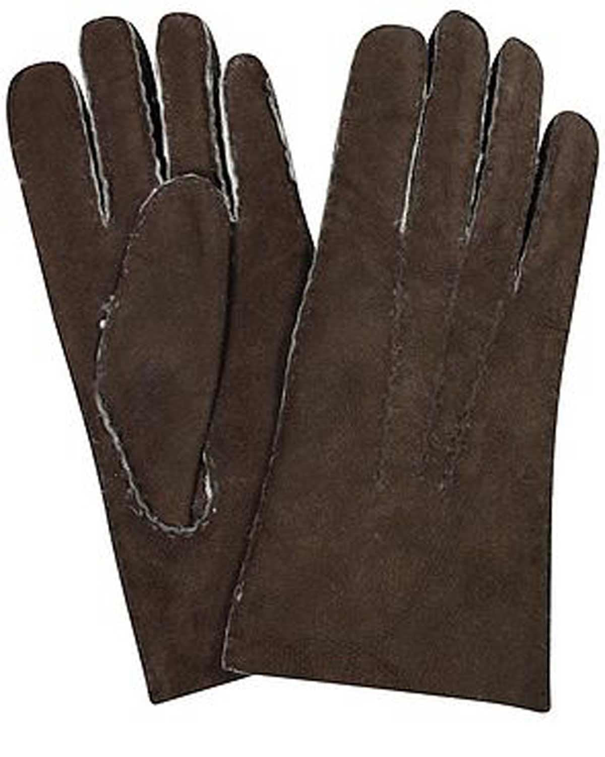 Lambskin Gloves - Brown - The Classic Boutique