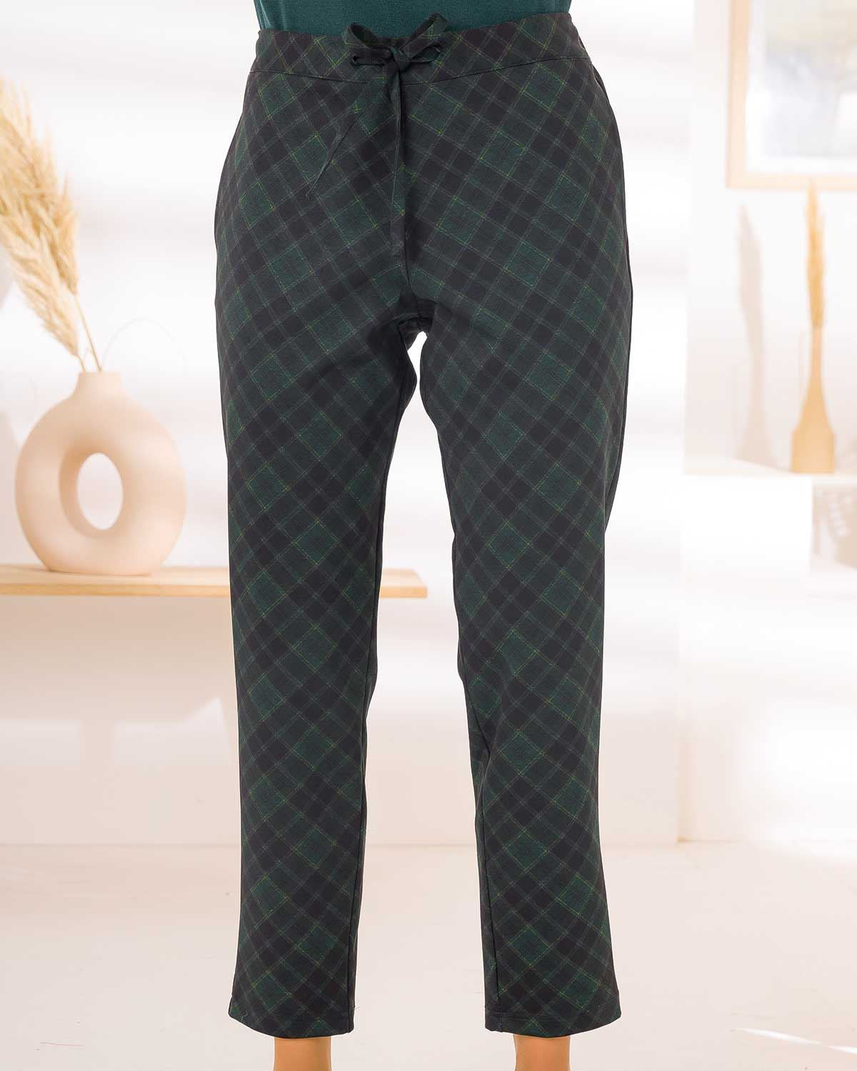 Elle Drawstring Ladies Pull On Trousers - Image 1 - The Classic Boutique