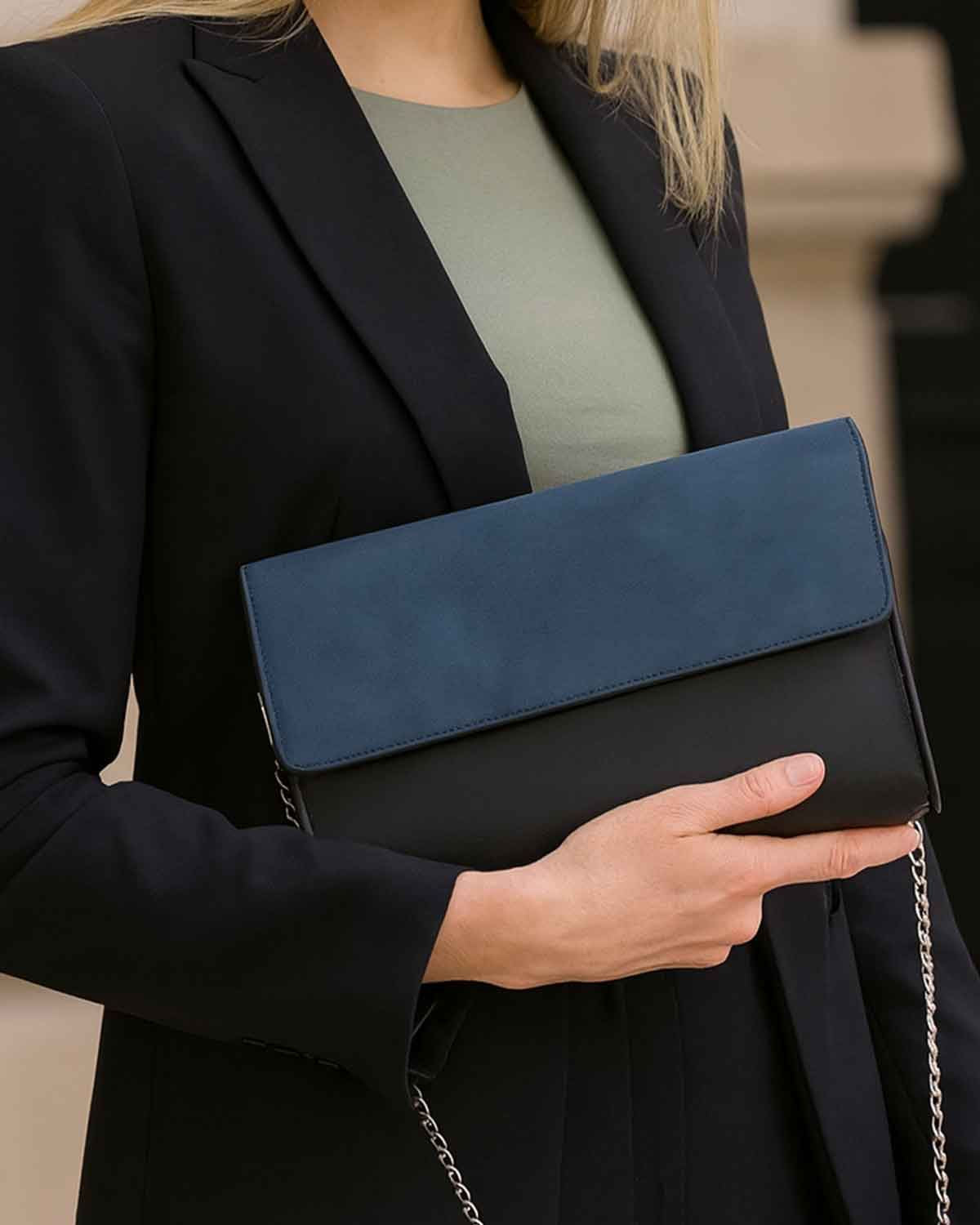 Claudine Leather Look Handbag - Image 1 - The Classic Boutique