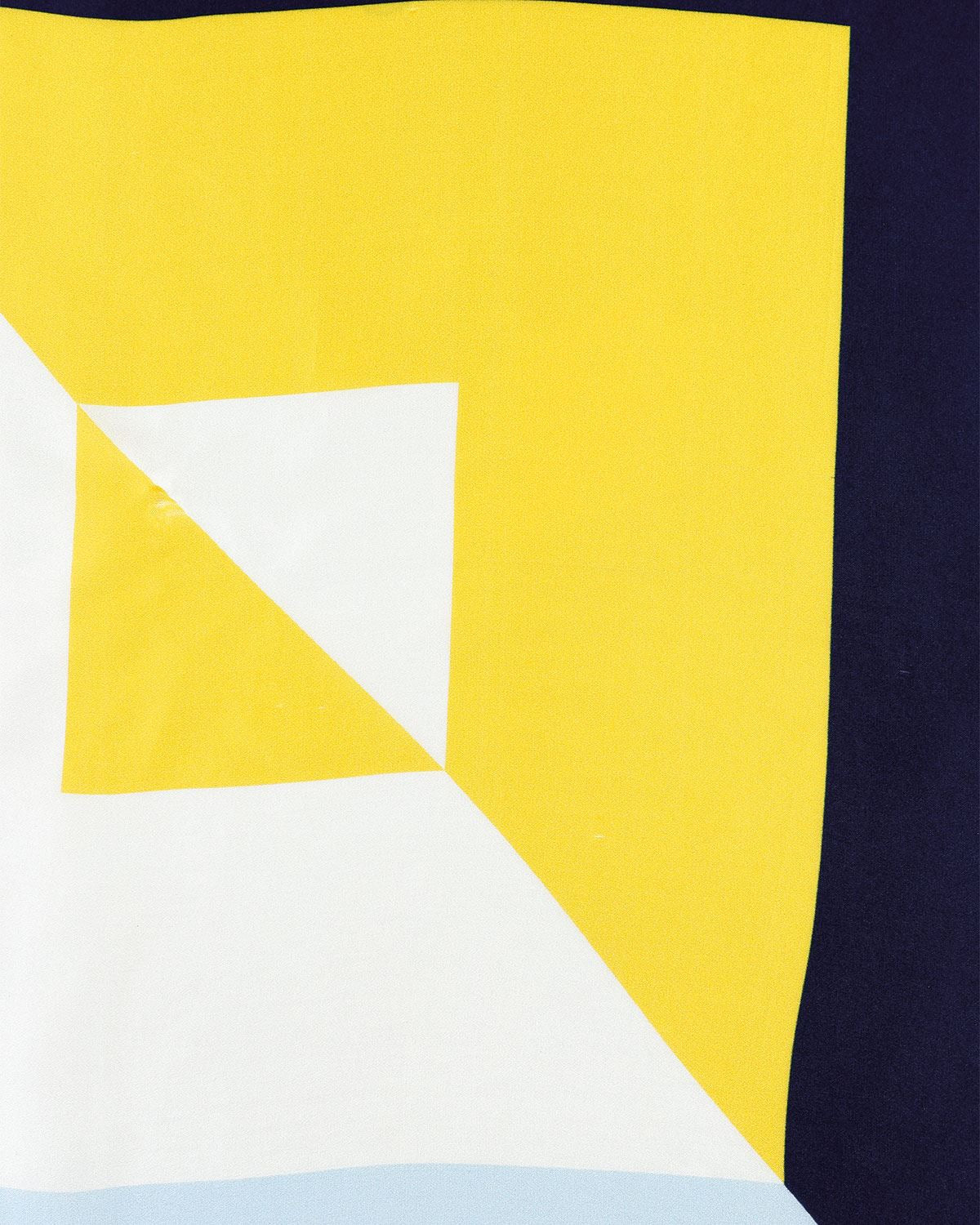 Rita Colour Block Patterned Ladies Silk Scarf - Image 2 - The Classic Boutique