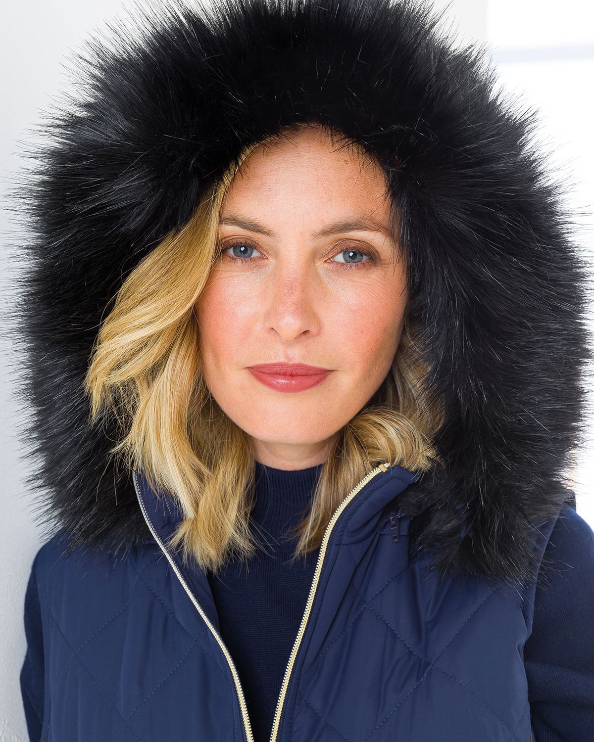 Evie Navy Gilet - Image 2 - The Classic Boutique