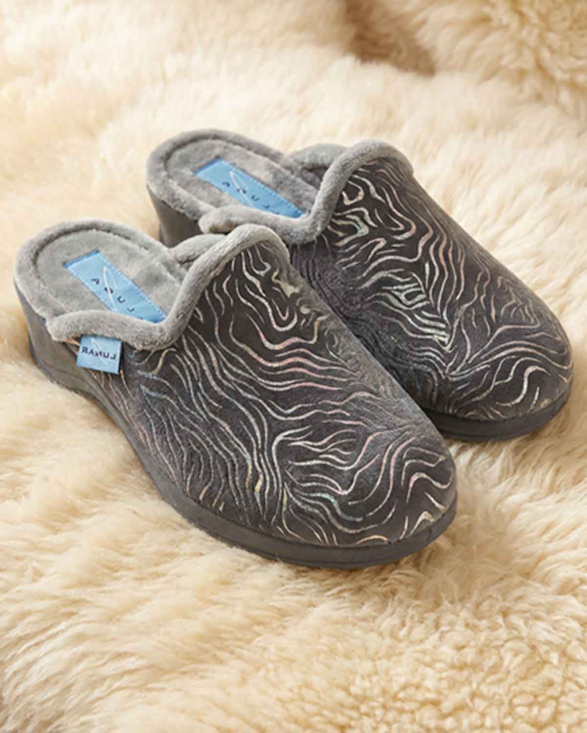Lunar Valerina Slipper - Grey - Lunar