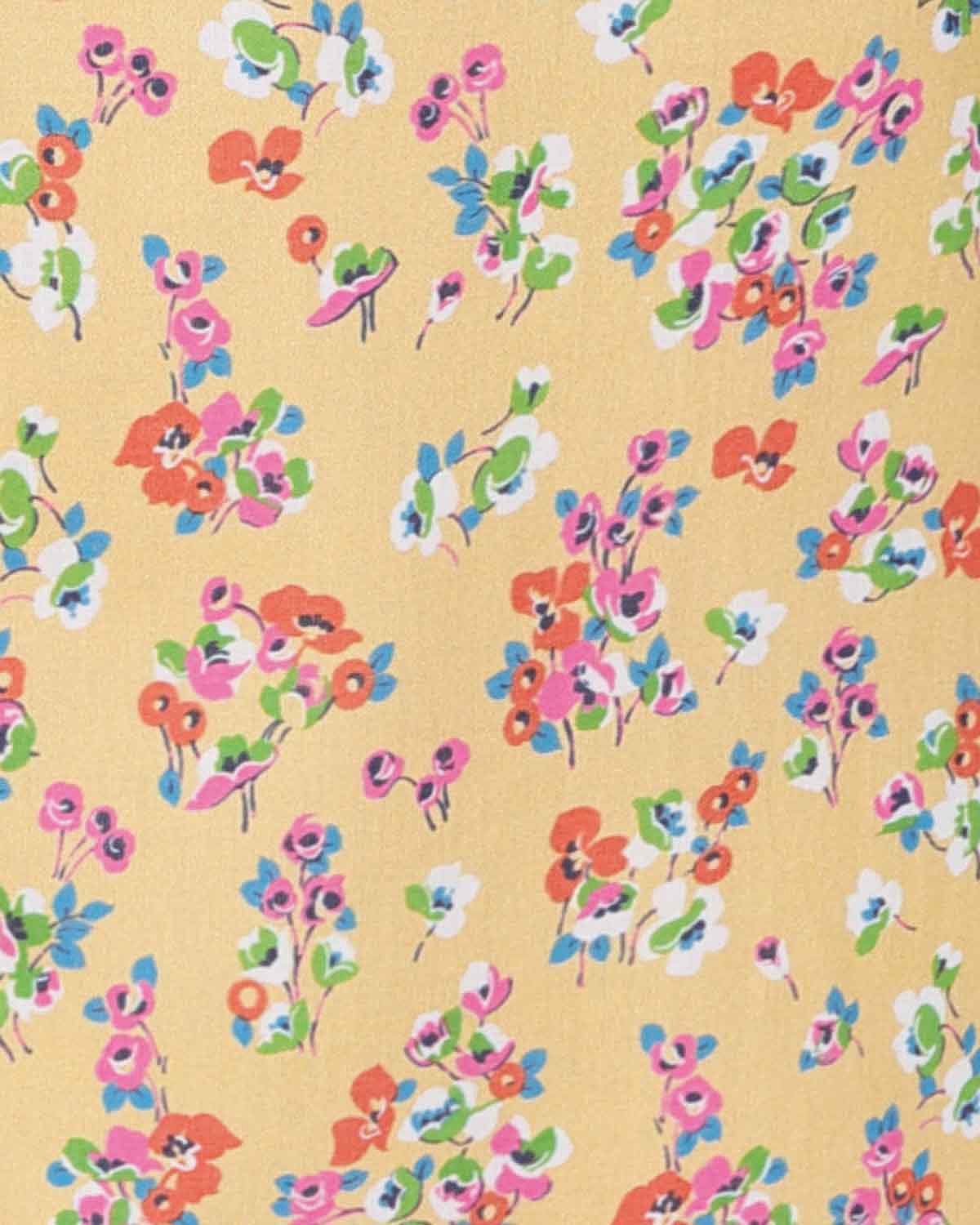 Claire Floral Pure Cotton 3/4 Sleeve Blouse - Image 4 - The Classic Boutique
