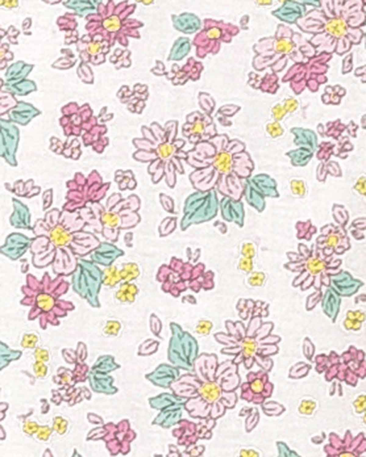 Slenderella Maude Floral Short Sleeve Cotton Pyjamas - Image 3 - The Classic Boutique