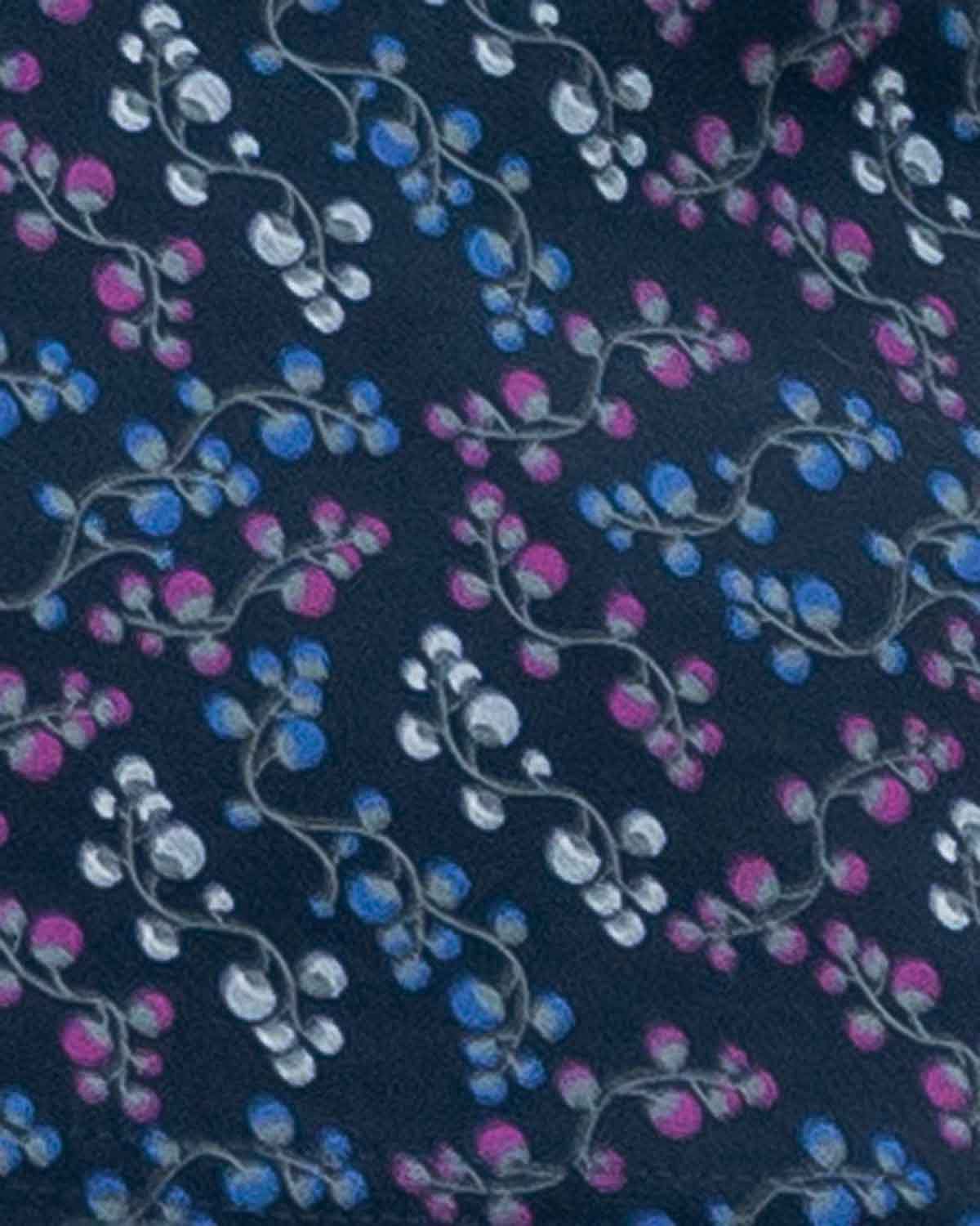 Freya Floral Cotton Long Sleeve Polo Top - Image 3 - The Classic Boutique