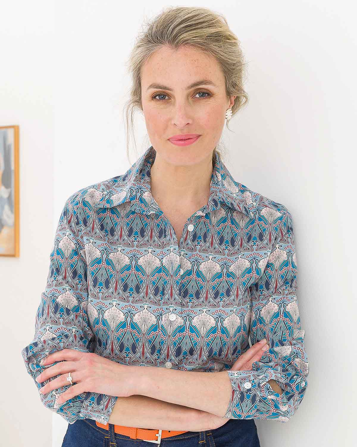 Ivanna Tana Lawn® Long Sleeve Blouse - Image 1 - The Classic Boutique