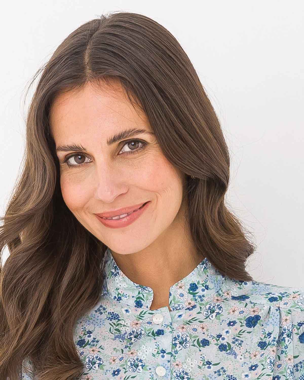 Patty Floral Tencel Long Sleeve Blouse - Image 2 - The Classic Boutique