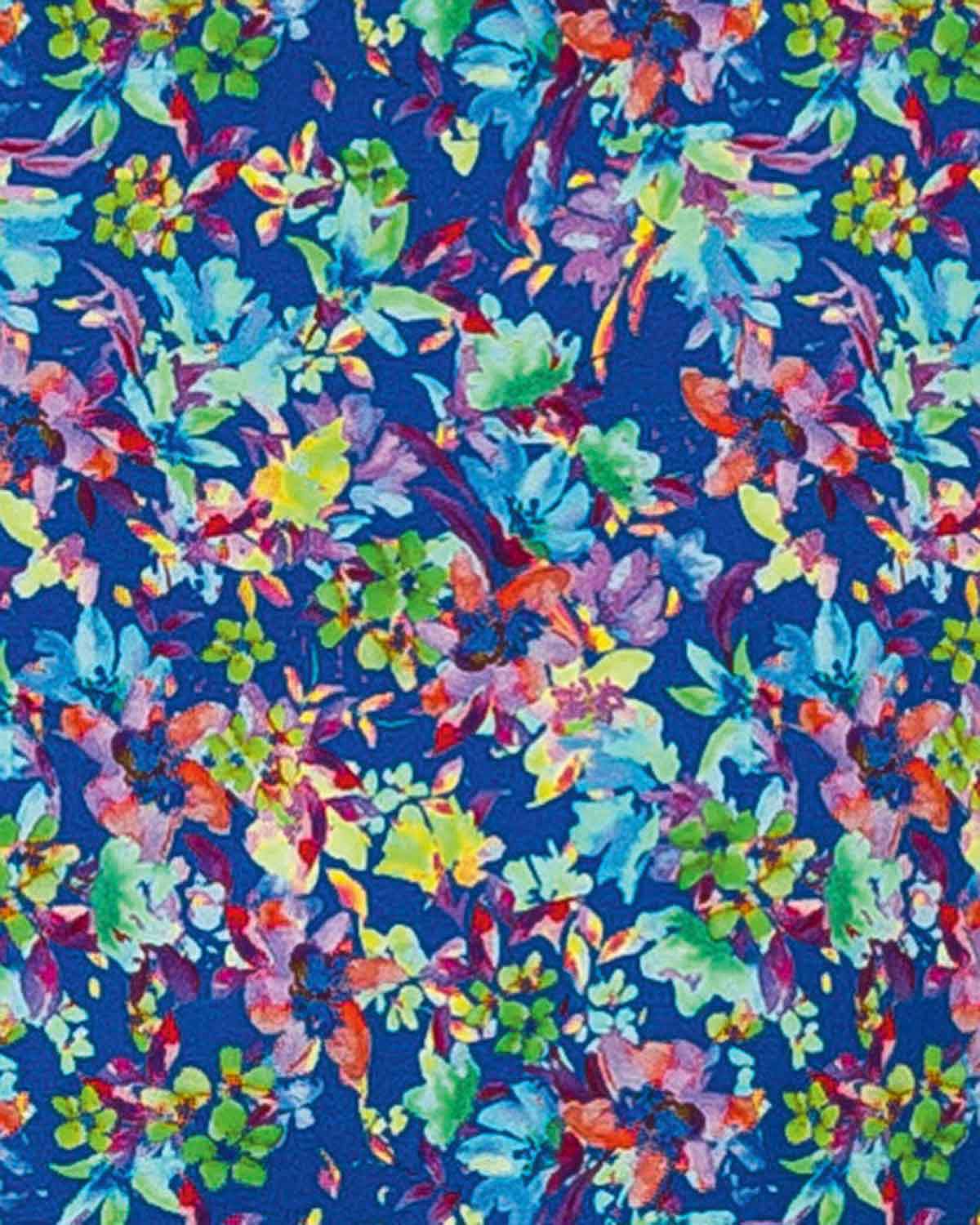 Isadora Floral Viscose 3/4 Sleeved Dress - Image 3 - The Classic Boutique