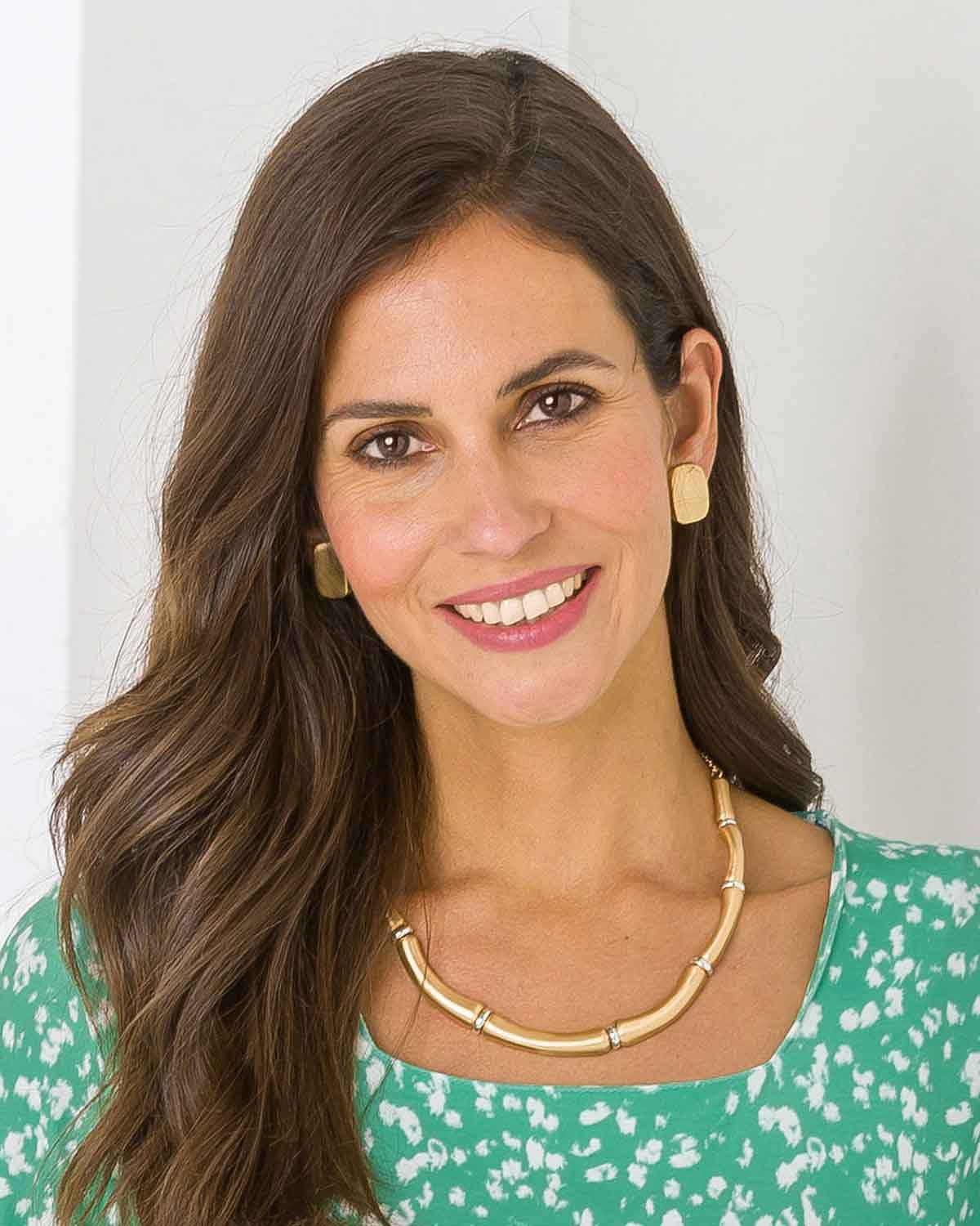 Jardino Patterned Square Neck Pull On Dress - Image 3 - The Classic Boutique