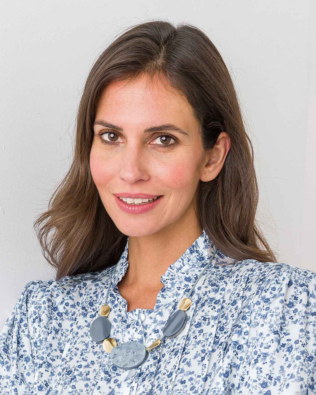 Vivian Floral Tencel Long Sleeve Blouse - Image 2 - The Classic Boutique