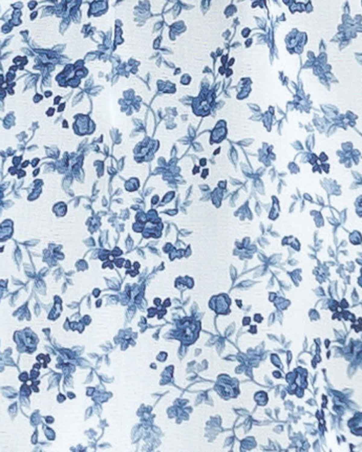 Vivian Floral Tencel Long Sleeve Blouse - Image 3 - The Classic Boutique