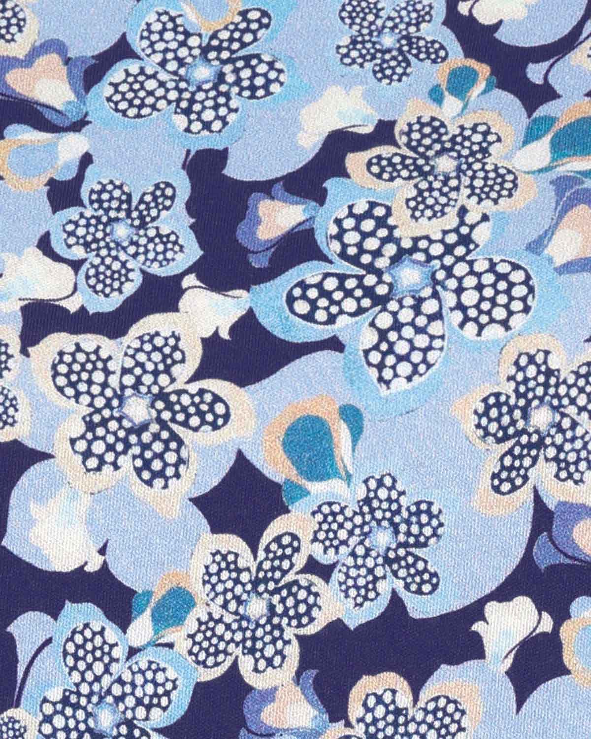 Felicity Floral Pure Cotton 3/4 Sleeve Blouson Top - Image 4 - The Classic Boutique