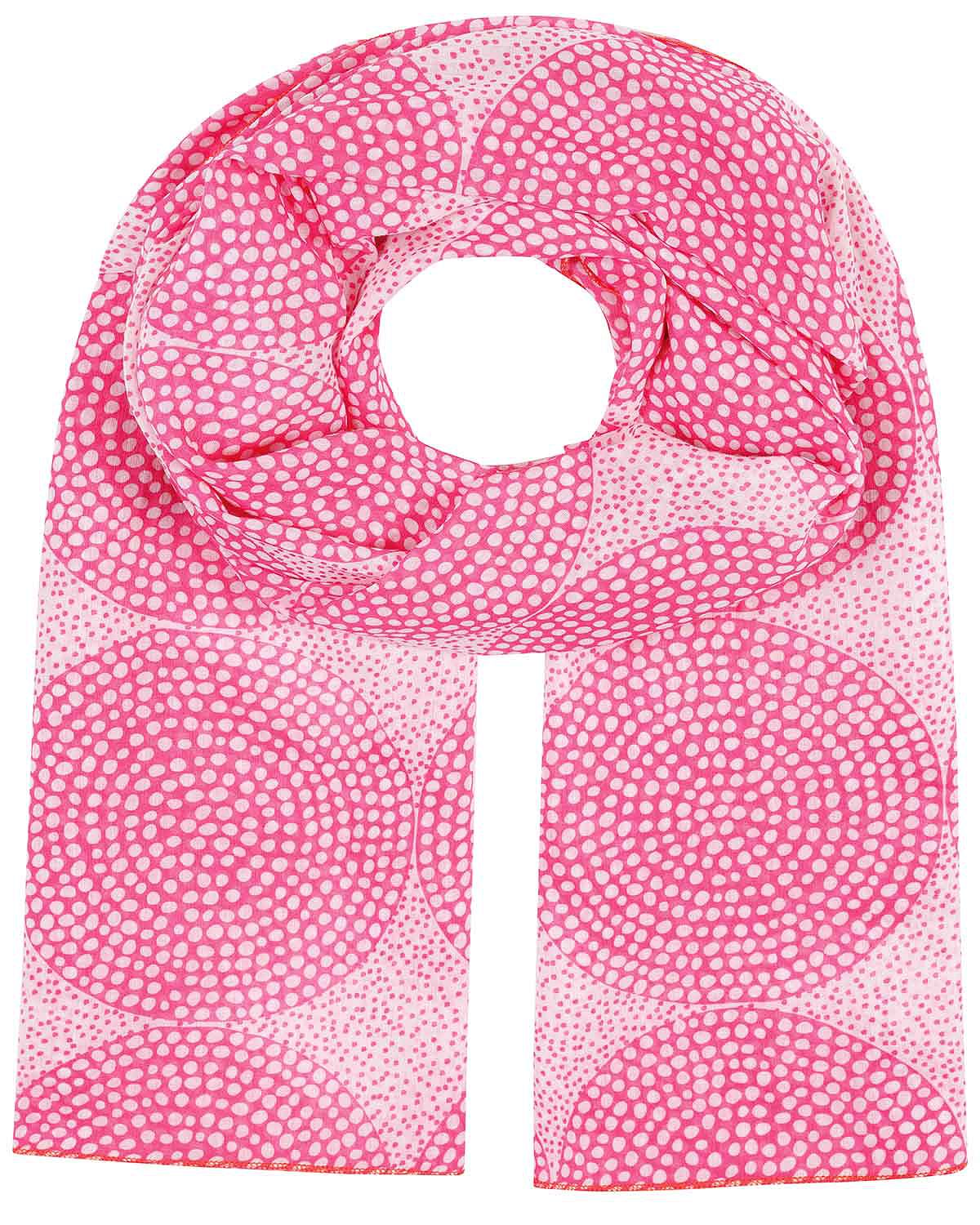 Lenora Patterned Pure Cotton Scarf - Image 2 - The Classic Boutique
