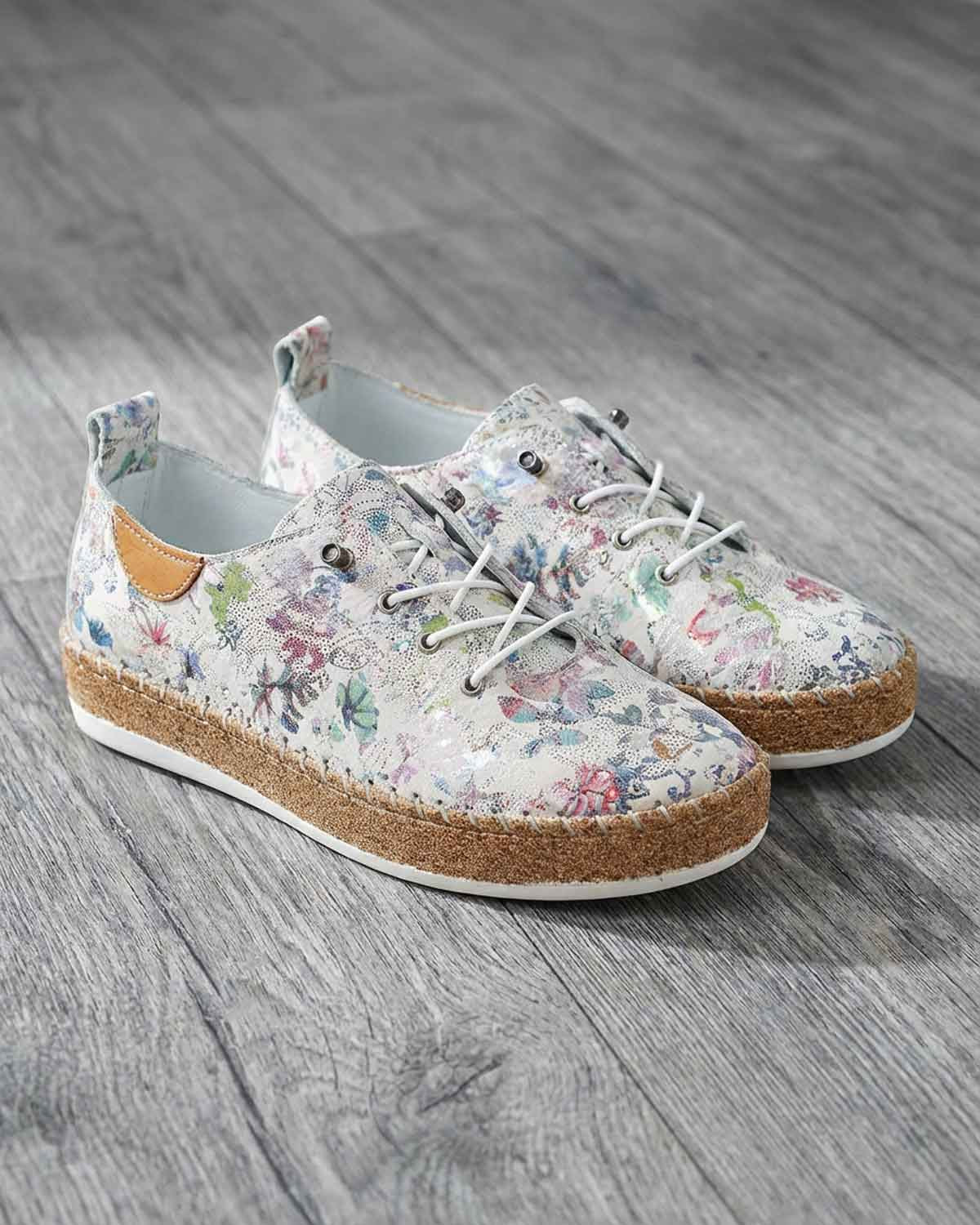 Lunar Iva Lace Up Shoe - White - Lunar