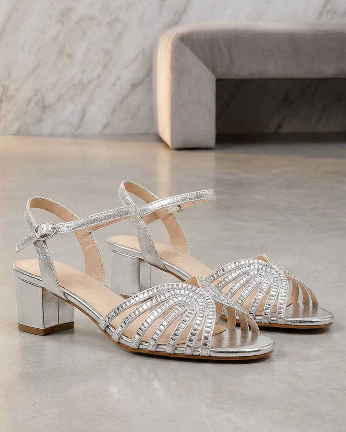 Lunar Twinkle Silver Sandal - Silver - Lunar