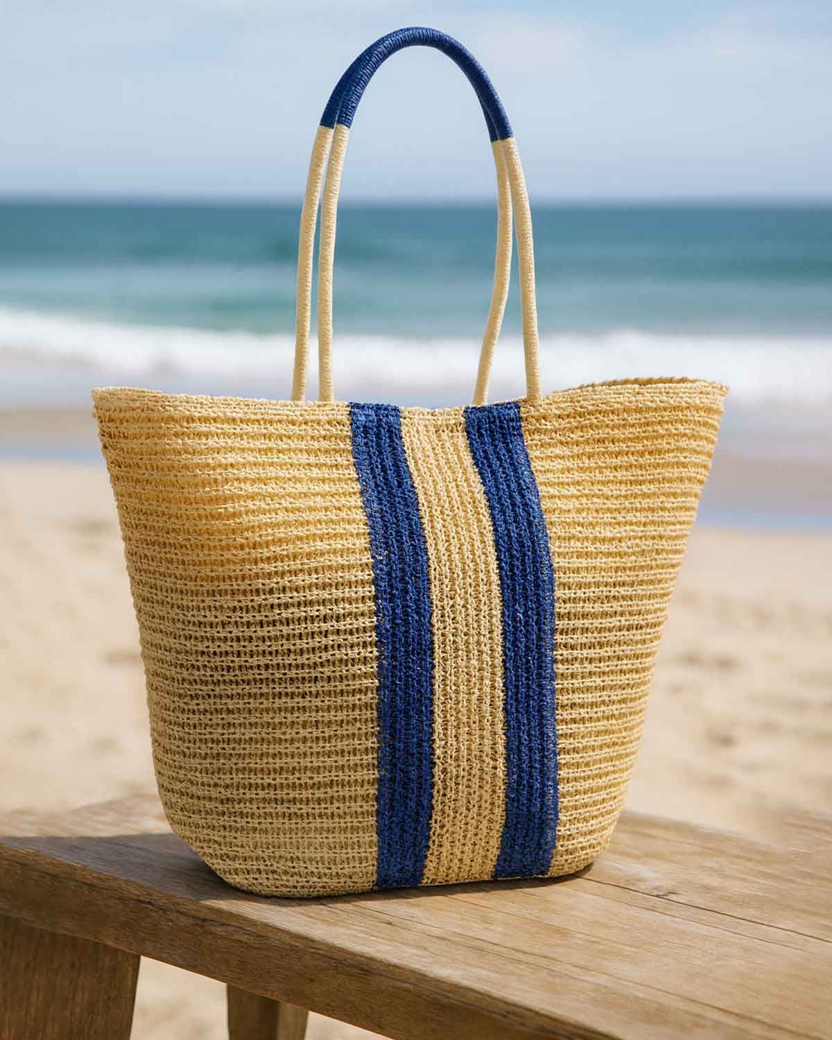 Woven Beach Bag - Image 1 - The Classic Boutique